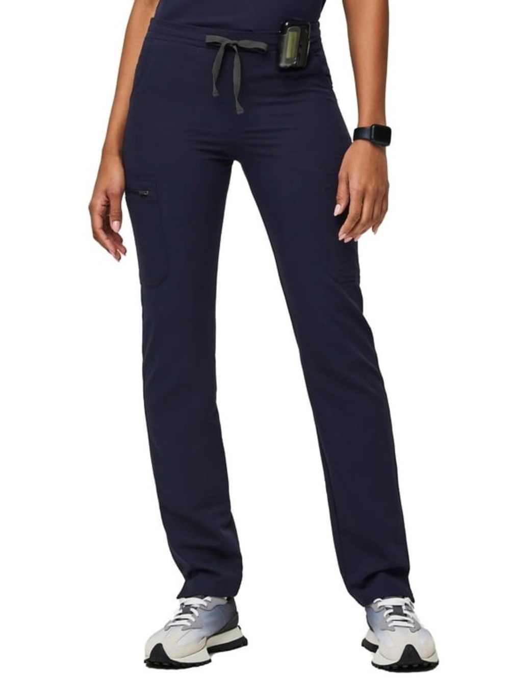 Figs Navy Yola Skinny Scrub Pants - Small - Navy - Regular